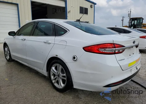 2018 Ford Fusion Se Hybrid z USA, uszkodzony, nr VIN 3FA6P0LU3JR118670